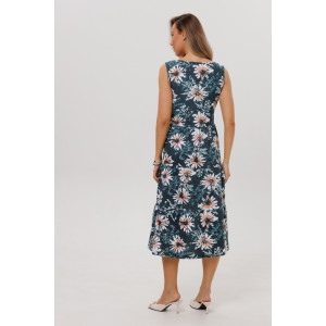 Сарафан женский СА109 кулирка (р-ры: 46-60) изумрудный