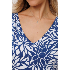 Сарафан женский СА109 кулирка (р-ры: 46-60) синий