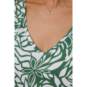 Сарафан женский СА109 кулирка (р-ры: 46-60) зеленый