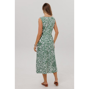 Сарафан женский СА109 кулирка (р-ры: 46-60) зеленый