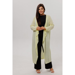 Кардиган женский Ка05 ванизе трикотажное полотно (р-ры: 44-60) желтый