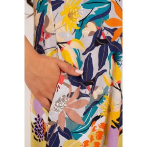 Сарафан женский К-354 "Оливия" кулирка (р-ры: 50-60) коралл