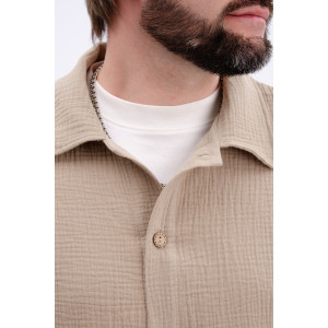 Костюм двойка мужской "Мэтью 5" муслин (р-ры: 48-58) бежевый