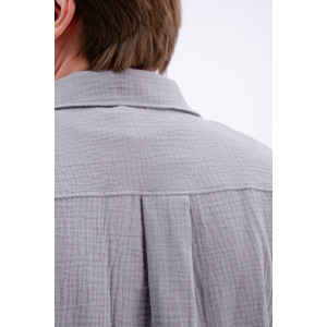 Костюм двойка мужской "Мэтью 4" муслин (р-ры: 48-58) серый