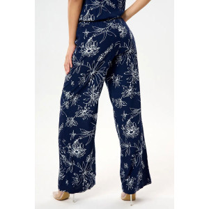 Комбинезон женский "Лавиния" штапель (р-ры: 46-58) темно-синий Комбинезон женский "Лавиния" штапель (р-ры: 46-58) темно-синий