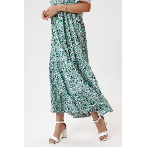 Платье женское "Евдокия" штапель (р-ры: 46-60) зеленый Платье женское "Евдокия" штапель (р-ры: 46-60) зеленый