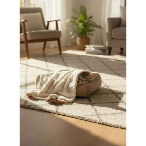 Плед для собак, кошек и животных велсофт PVL "Bio-Line" 059215 бежевый