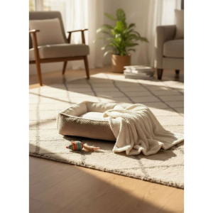 Плед для собак, кошек и животных велсофт PVL "Bio-Line" 059215 бежевый