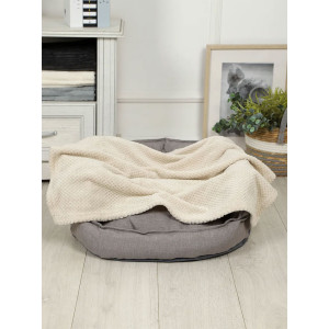 Плед для собак, кошек и животных велсофт PVL "Bio-Line" 059215 бежевый