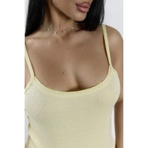 Пижама женская "Молли-2" 1406-4 вискоза (р-ры: 42-52) желтый