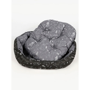 Лежанка для кошек и собак бязь LDZB "Bio-Line" 059213 черный