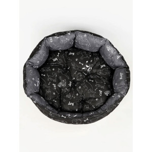 Лежанка для кошек и собак бязь LDZB "Bio-Line" 059213 черный