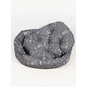 Лежанка для кошек и собак бязь LDZB "Bio-Line" 059213 темно-серый