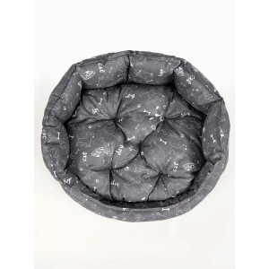 Лежанка для кошек и собак бязь LDZB "Bio-Line" 059213 темно-серый