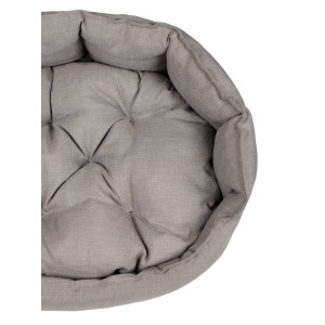 Лежанка для кошек и собак рогожка+оксфорд LDZR "Bio-Line" 059203 серый