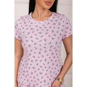 Пижама женская 2181/4 кашкорсе (р-ры: 44-54) розовый