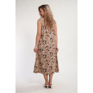 Сарафан женский "Яна" М463 кулирка (р-ры: 46-60) песочный