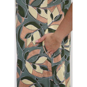 Сарафан женский "Яна" М463 кулирка (р-ры: 46-60) светлый хаки