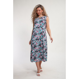 Сарафан женский "Яна" М463 кулирка (р-ры: 46-60) серый