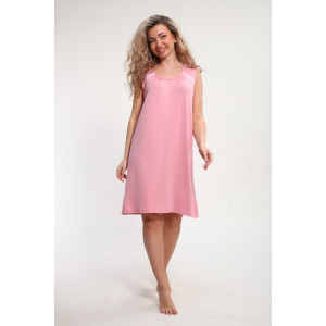 Сорочка женская "Елена" М465 вискоза (р-ры: 46-60) розовый