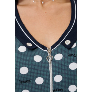 Халат женский №2141/2 кулирка (р-ры: 52-62) зеленый