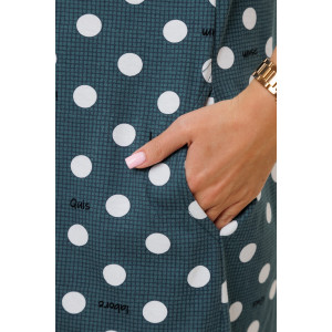 Халат женский №2141/2 кулирка (р-ры: 52-62) зеленый