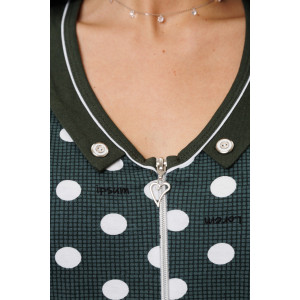 Халат женский №2141/1 кулирка (р-ры: 52-62) хаки