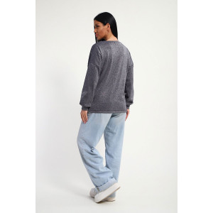 Джемпер женский "Люкс" кашкорсе (р-ры: 48-62) Джемпер женский "Люкс" кашкорсе (р-ры: 48-62)