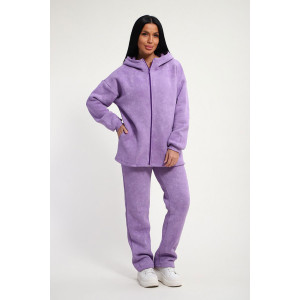 Костюм двойка женский "Лидер" футер 3-х нитка (р-ры: 48-58) сиреневый Костюм двойка женский "Лидер" футер 3-х нитка (р-ры: 48-58) сиреневый
