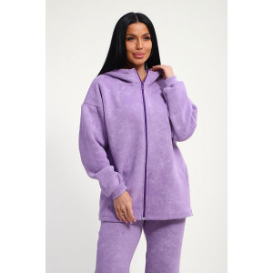 Костюм двойка женский "Лидер" футер 3-х нитка (р-ры: 48-58) сиреневый Костюм двойка женский "Лидер" футер 3-х нитка (р-ры: 48-58) сиреневый