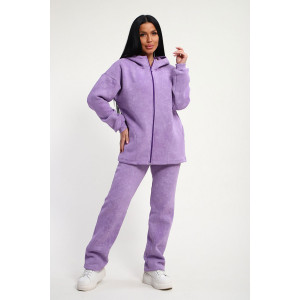 Костюм двойка женский "Лидер" футер 3-х нитка (р-ры: 48-58) сиреневый Костюм двойка женский "Лидер" футер 3-х нитка (р-ры: 48-58) сиреневый