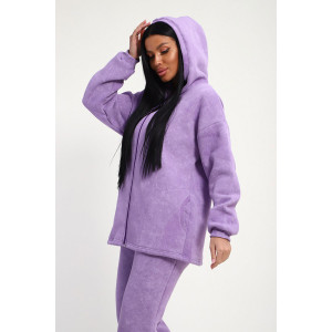 Костюм двойка женский "Лидер" футер 3-х нитка (р-ры: 48-58) сиреневый Костюм двойка женский "Лидер" футер 3-х нитка (р-ры: 48-58) сиреневый