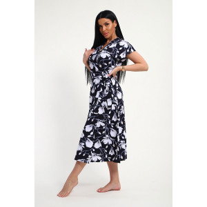 Халат женский "Годе" кулирка (р-ры: 48-62) Халат женский "Годе" кулирка (р-ры: 48-62)