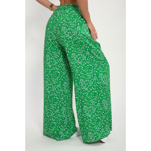 Брюки женские "Шакира" штапель (р-ры: 48-58) зеленый Брюки женские "Шакира" штапель (р-ры: 48-58) зеленый