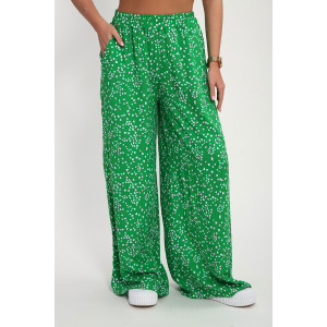 Брюки женские "Шакира" штапель (р-ры: 48-58) зеленый Брюки женские "Шакира" штапель (р-ры: 48-58) зеленый