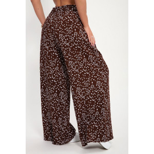 Брюки женские "Шакира" штапель (р-ры: 48-58) коричневый Брюки женские "Шакира" штапель (р-ры: 48-58) коричневый