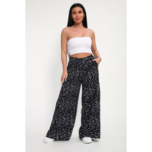 Брюки женские "Шакира" штапель (р-ры: 48-58) черный Брюки женские "Шакира" штапель (р-ры: 48-58) черный