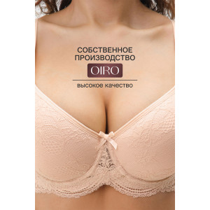Бюстгальтер женский 2300 Spacer OIRO кружево (последний размер) бежевый 105F