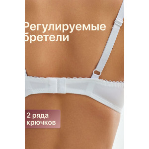 Бюстгальтер женский 71211 OIRO кружево белый (последний размер) 95С Бюстгальтер женский 71211 OIRO кружево белый (последний размер) 95С