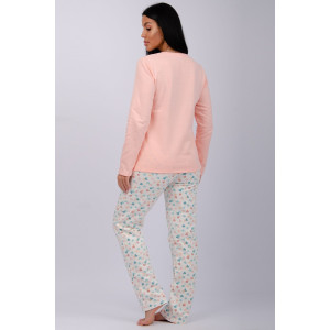 Пижама женская "Элли" футер 2-х нитка с начёсом (последний размер) 48