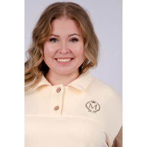 Костюм двойка женский "Колористика" футер 3-х нитка петля (последний размер) коричневый 48