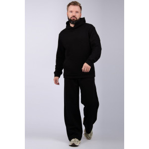 Костюм двойка мужской "Марио" футер 3-х нитка петля (последний размер) черный 58 Костюм двойка мужской "Марио" футер 3-х нитка петля (последний размер) черный 58