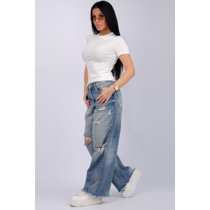 Футболка женская "Скимс 2" лапша (последний размер) молоко 52