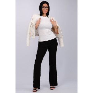 Футболка женская "Скимс 2" лапша (последний размер) молоко 52