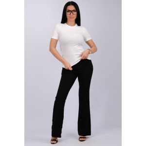 Футболка женская "Скимс 2" лапша (последний размер) молоко 52