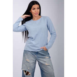 Лонгслив женский "Каприз 4" кулирка (последний размер) голубой 46 Лонгслив женский "Каприз 4" кулирка (последний размер) голубой 46