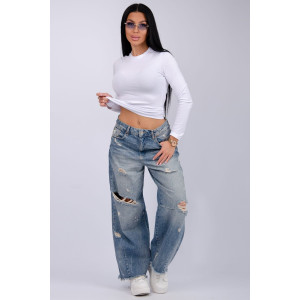 Лонгслив женский "Кортни 2" кулирка с лайкрой (последний размер) белый 50,52 Лонгслив женский "Кортни 2" кулирка с лайкрой (последний размер) белый 50,52