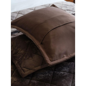 Покрывало стеганое велюр "Potting Soil" Покрывало стеганое велюр "Potting Soil"