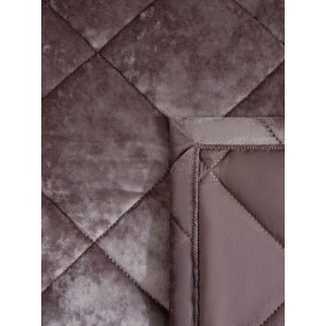 Покрывало стеганое велюр "Potting Soil" Покрывало стеганое велюр "Potting Soil"