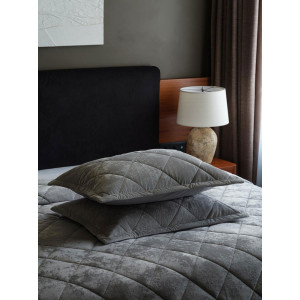 Набор для спальни покрывало+наволочки велюр "Havbor Mis"